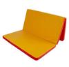 Gymnastic Mat Gamma 150x100x10 Three-part - Red/yellow