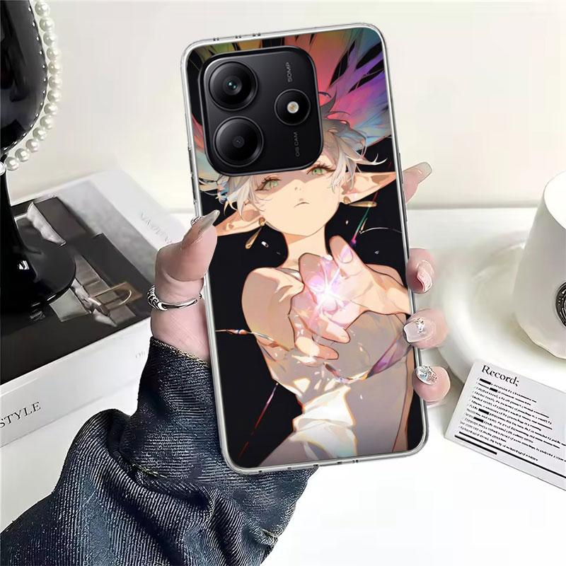 Frieren: Прощай, путешественник Мягкий чехол для телефона для Xiaomi Redmi Note 15 14 14S 13 12 Pro Plus 12S 11 11S 11E 10 10S 11T 5G Fundas C