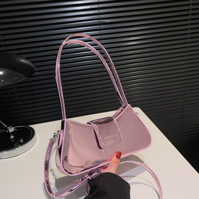 Нишевый дизайн сумка подмышку женская новая простая сумка-багет персонализированная модная на плечо кроссбоди женская сумка