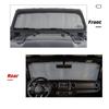 Солнцезащитный козырек на лобовое стекло для Jeep Wrangler TJ JK JKU 1997-2018 JL JLU 2018-2024+ Gladiator JT 2020-2024+ Солнцезащитные козырьки Теплозащитный экран