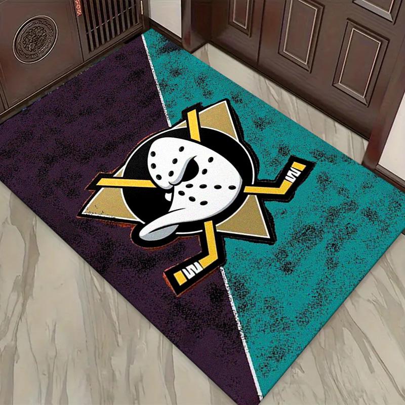 Anaheim Ducks Carpet Rug for Living Room Bedroom Home Sofa Decoration,Kids play Non-slip Floor Mat