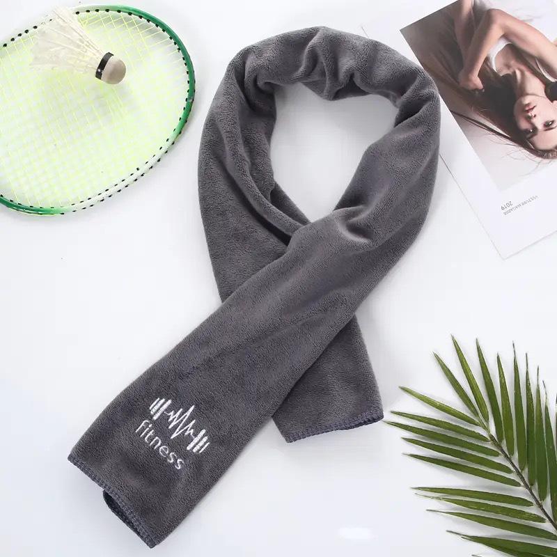 Быстросохнущее впитывающее пот спортивное полотенце для мужчин и женщин - Настраиваемое, Идеально для фитнеса и бега