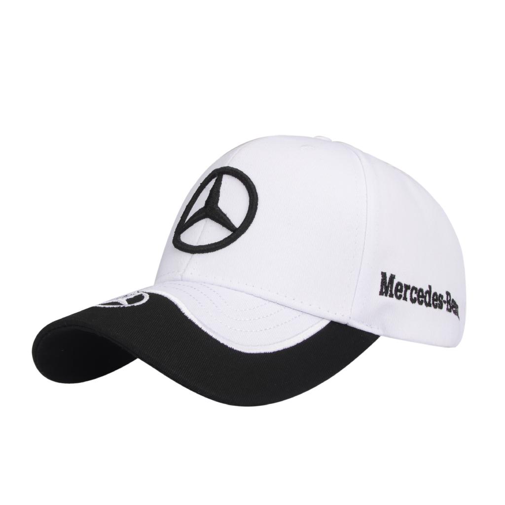 ZHM3 Fashion Outdoor Sport Running Adjustable Cap Car Baseball Cap Hat For Mercedes Benz C260 C200 C180 GLA/E/C Class E43 E260 E300