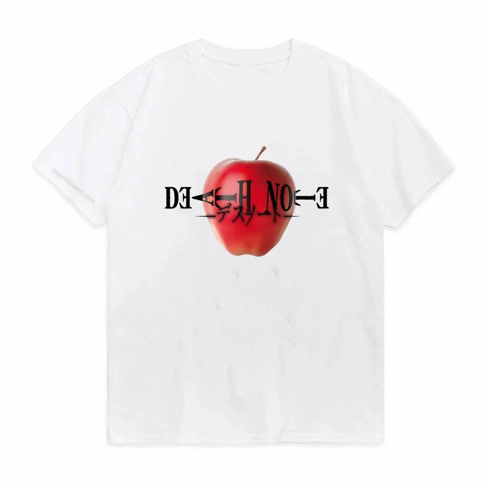 Men Kawaii Cartoon Summer Tops Misa Amane Graphic Tees Japanese Anime T-shirt Death Note T Shirt Harajuku Unisex Pop Y2k Tshirt
