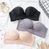Front Closure Sexy Push Up Bra Women Invisible Bras Underwear Lingerie for Female Brassiere Strapless Seamless Bralette