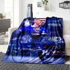 Chelsea Fc Football Player Blanket Soft Warm Cozy Suitable for Office Chair Sofa Bed Four Seasons Multipurpose Modern