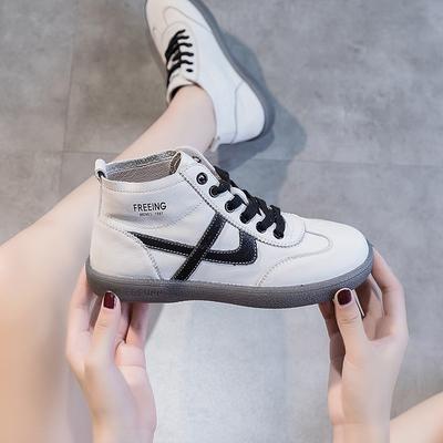 Короткие ботинки Повседневные высокие туфли Кожаные туфли для сёрфинга