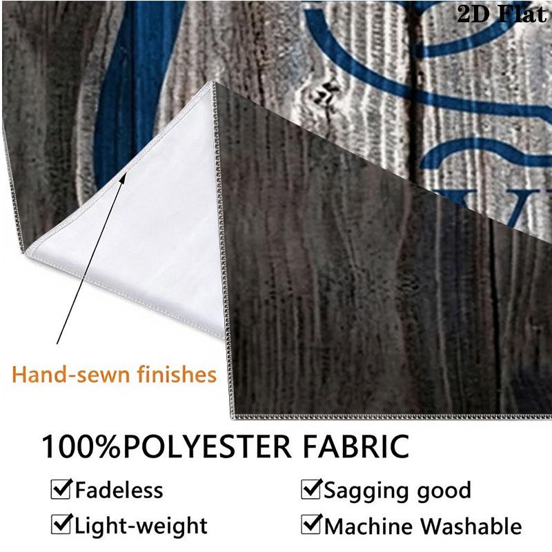 Sheffield Wednesday Football Club Custom Name Wall Tapestry Aesthetic Wall Hanging Printed Fabric Blanket Decorative Tapestries for Bedroom Living Roo