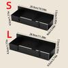 Wall Mounted Magnetic Spice Rack Large Capacity Kitchen Storage Shelves  for Washing Machine