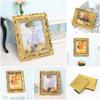 Simulation Furniture Model Dollhouse Miniature Accessories Resin Photo Frame Doll House Decoration