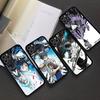 Чехол с защитой от ударов для iPhone 17 16 15 14 Plus 13 12 11 Pro Max с персонажами Аниме О-Оккоцу Ю-Юта, Мягкий Жесткий Чехол для Телефона