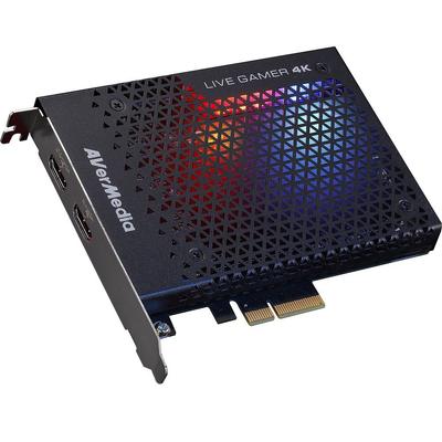 AVERMEDIA AVerMedia Live Gamer 4K GC573 Совместимость с Passthrough PCIe Подключение Захват Игр DV490 [4K Плата]