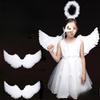 Sweet Demon Feather Wing Photo Props Halloween Cosplay Accessories Feather Wing  Cosplay Dress