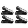 4pcs Clip On Solar Motion Sensor Lights 3 Modes Intelligent LED Light IP65 Water Proof for Fence Gutters Patio Camping