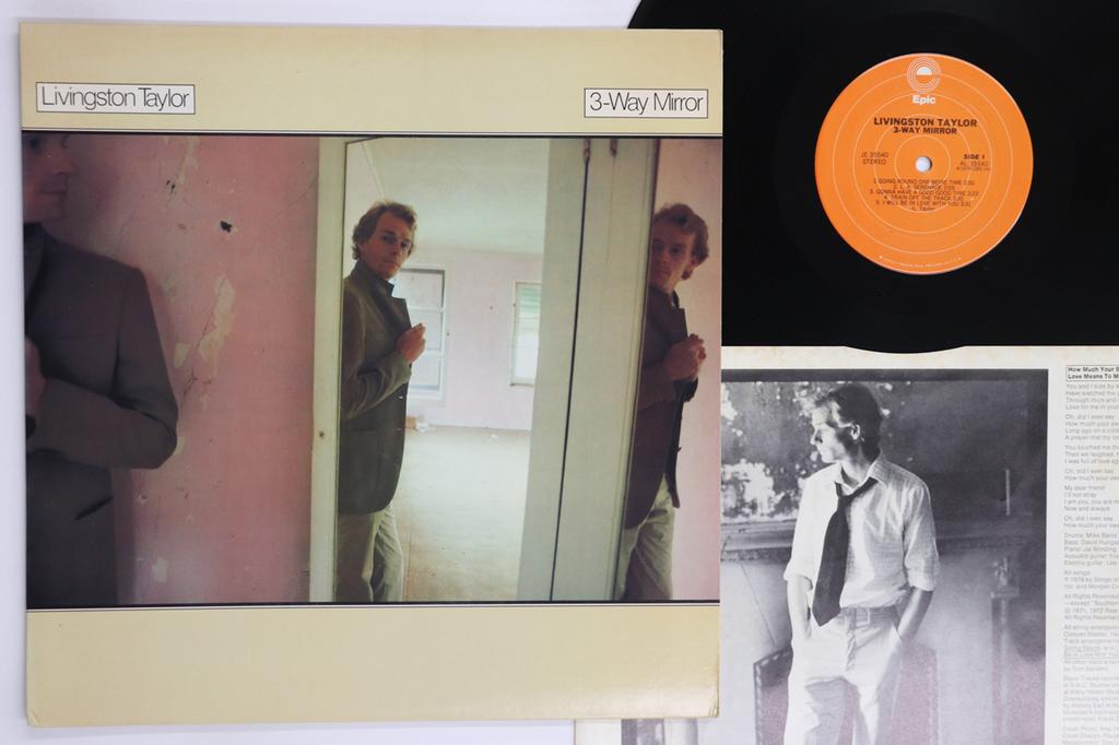 LP Record LIVINGSTON TAYLOR  3way Mirror JE35540 EPIC 1978 US Rock Used