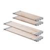 KADAX Wooden Pallet Extension 60x80cm Pallet Container Bed Pack of 3