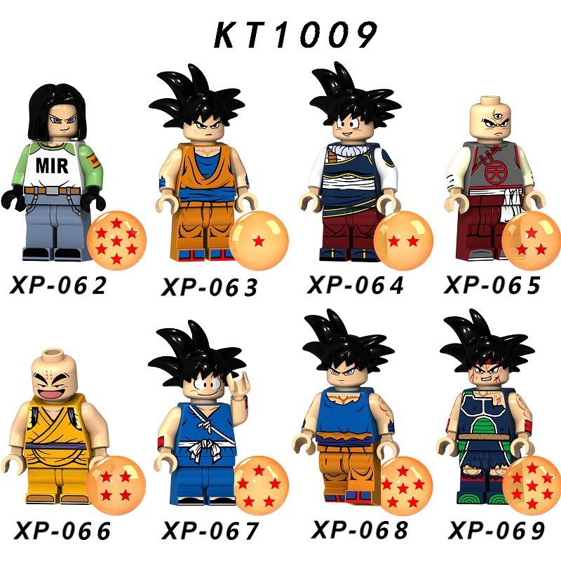 Набор из 8 мини-фигурок Dragon Ball Super Персонажи Укун Коллекционные игрушки Мини-фигурки Действия Модель Сборка Детский Подарок