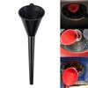1PC Car Refueling Multi-Function Plastic Long Neck Oil Funnel For All Automotive Oil Car Accessories