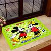Mickey And Minnie Love Disney Cartoon Theme Anti-Slip Rug - Polyester, Home Decor, Suitable for Bedrooms, Living Rooms, Doorways, and Studios