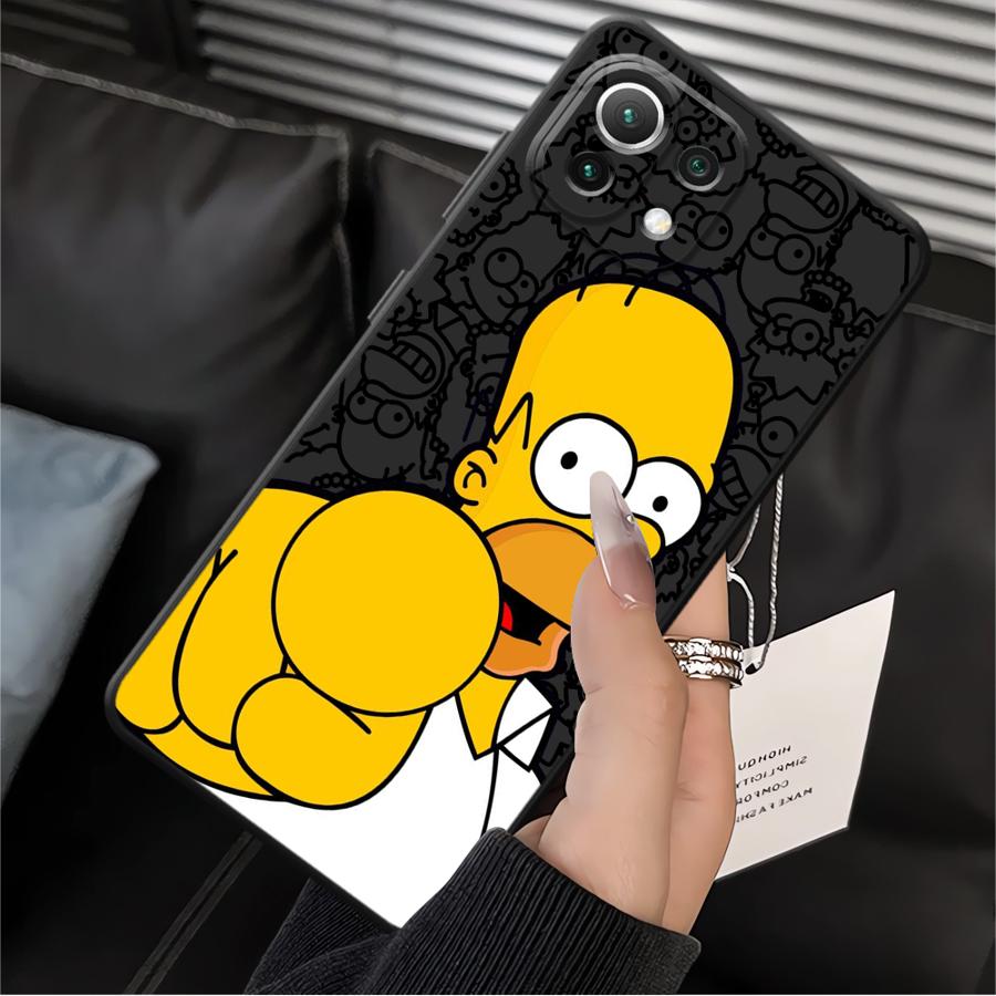 Чехол для Xiaomi Mi 12X 14 13 Lite 12 10T 11T 15 Pro 12T Pro 11 Funda Чехол для телефона Милый S-simpsons
