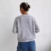 European & American Autumn/Winter Women's V-Neck Single-Breasted Loose Knitted Wool Sweater