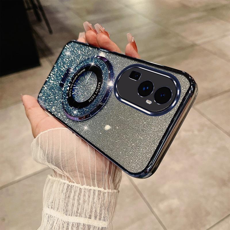 Роскошный чехол с креплением Glitter Case для OPPO A17 Reno 11F 12 11 10Pro A16 A53 A54 A57 A58 A73 A74 A77 A78 F17 F19 Case Holder Cover