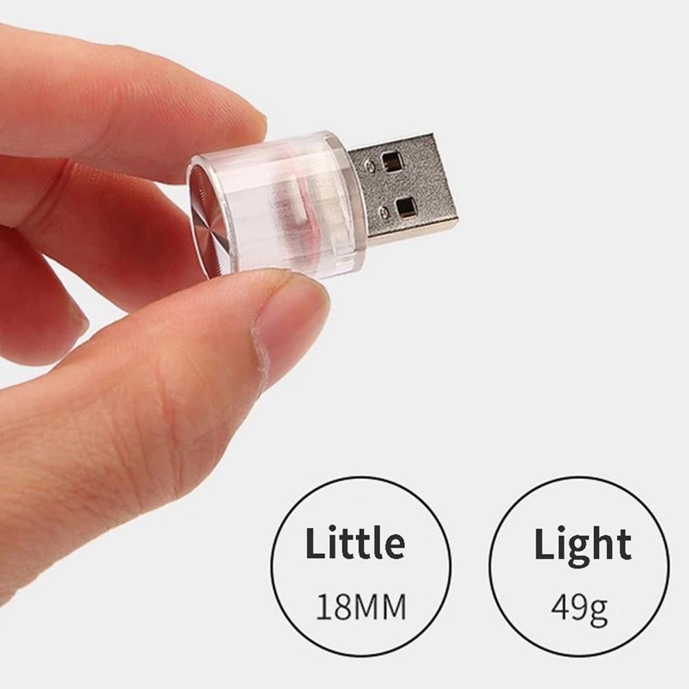 Внутренний USB светодиодный фонарь Лампа Освещение Огни Неон 1 шт.