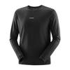 Lightweight Breathable Comfortable Quick-Dry Long Sleeve T-Shirt Men Tops Deep-Black C24244