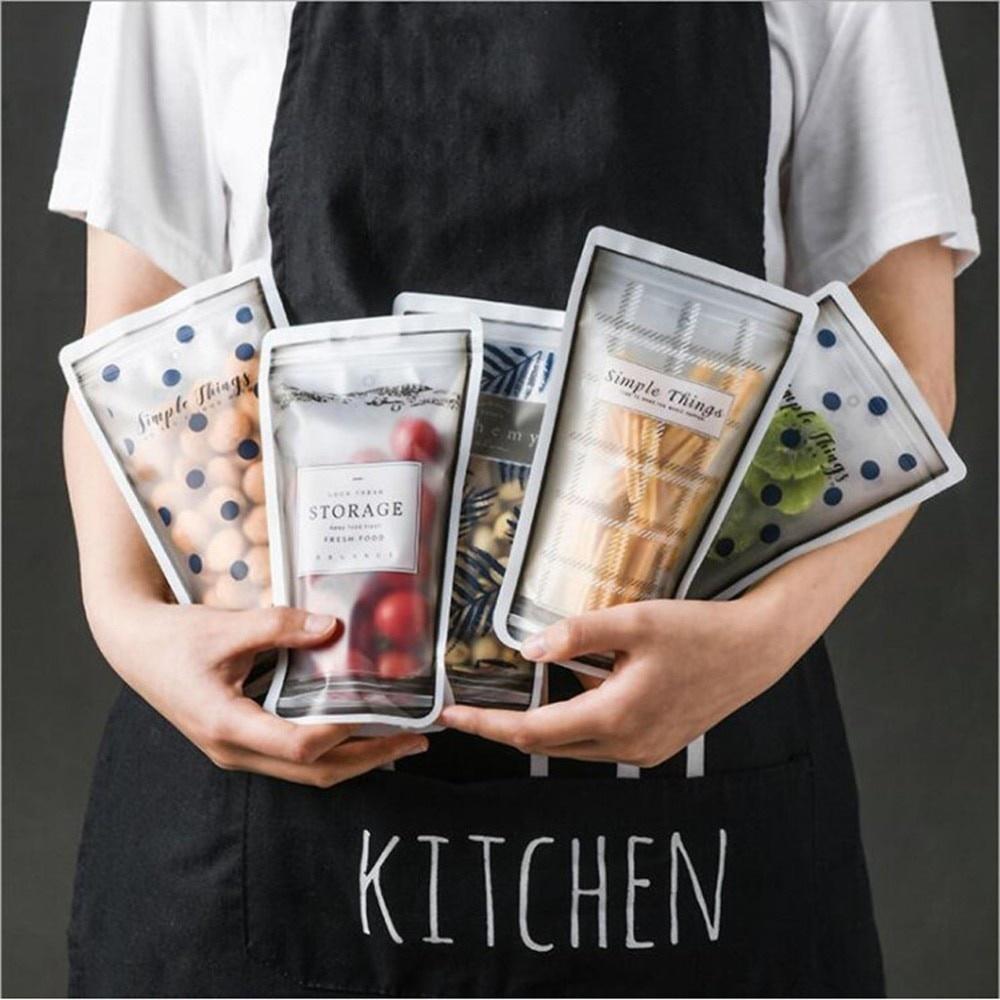 4 шт./компл., портативная чашка для воды в форме пищевой сумки, пакет для хранения еды, кухонная, дорожная, фруктовая закуска, конфеты S