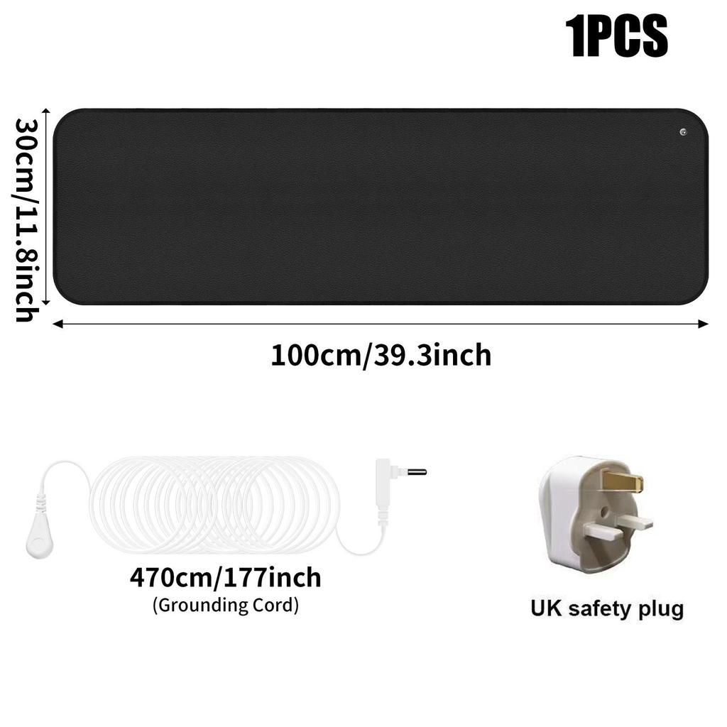 Различные размеры Заземляющий коврик Контакт с землей для ног Комфорт мышц Портативный для путешествий Прочный Для использования в помещении и на улице