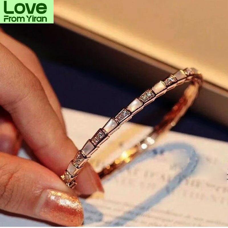 Classic Snake Bone Women 'S Bracelet ,S925 Silver ,Original Brand Opening Bracelet ,Fashion Jewelry ,Party ,Wedding Gift