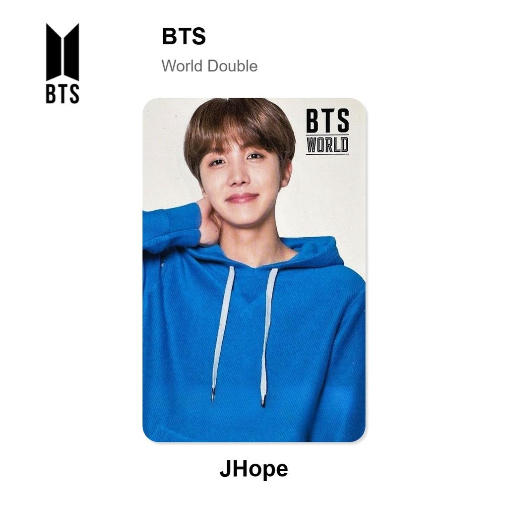 BTS Официальная фотокарточка World Double