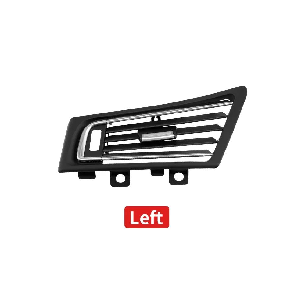 Chrome Front Center Left/Right Air Vent Grille Outlet Cover Middle Rear AC Vent Panel For BMW 7 Series F01 F02 730 735 745 750