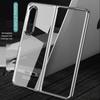 Samsung Fold4 Электроокрашенный Фантомный Прозрачный Жесткий Чехол-Ракушка из Поликарбоната - Однотонный, Складная Защита