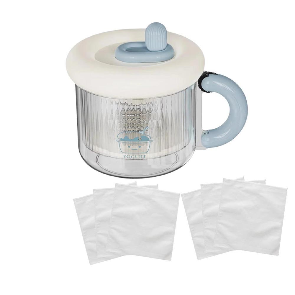 Многоразовый греческий йогуртный фильтр Мелкое сито Сепаратор сыворотки Густой йогуртмейкер Домашний йогурт