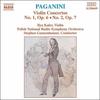 CD ИЛЬЯ КАЛЕР, ПОЛЬСКОЕ НАЦИОНАЛЬНОЕ РАДИО S - Концерты для скрипки №. 1, соч.. 6  Нет.  8550649 Naxos 2001 Не Япония ОбиКлассика Б/у