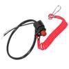 Universal Boat Outboard Engine Motor Kill Stop Switch With Safety Tether Lanyard Kit