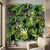 Plastic Fake Green Grass Mat UV Protection Background Wall Plant  Wedding Decoration