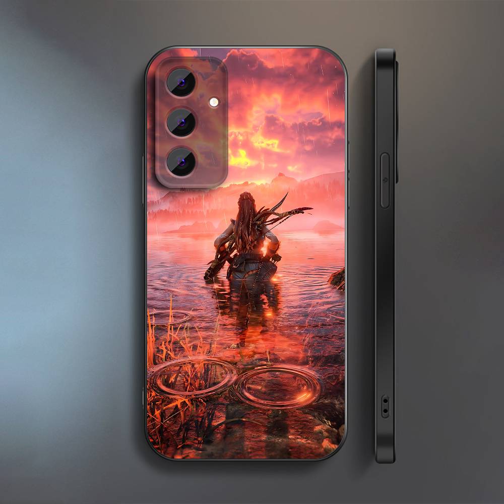 Чехол для телефона H-Horizon Forbidden West Aloy для Samsung S22,S24,S20,S25,S23,S30,S26,Ultra,Plus,5G ,Fe,Lite Черный