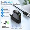 Портативная зарядная подставка Магнитная зарядная база Для DJI Mic Mini 2 Mic 3 Передатчик Зарядный кабель Адаптер Аксессуары