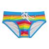 Pride Stripe Bikini Rainbow Мужской короткий сексуальный купальник для мужчин Купальники для серфинга с низкой посадкой