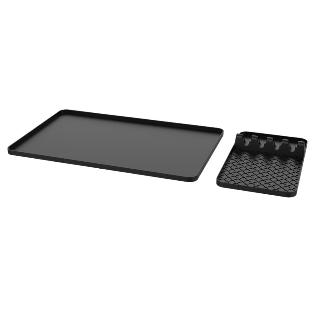 Silicone Heat Resistant Mat For Air Fryer and Microwave Oven, Hot Pad for Kitchen Countertop Protector, Silicone Air Fryer Mat
