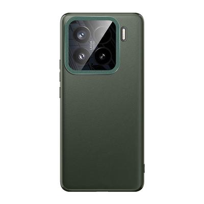 Чехол для телефона Xiaomi 15pro, Модный всесторонний чехол для объектива Xiaomi 15, Ударопрочный, для деловых мужчин и женщин, из простой кожи