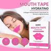 Hydrating Mouth Tape with Collagen & Hyaluronic Acid, Collagen-infused Mouth Tape for Women's Nightly Routine, Improves Sleep Quality