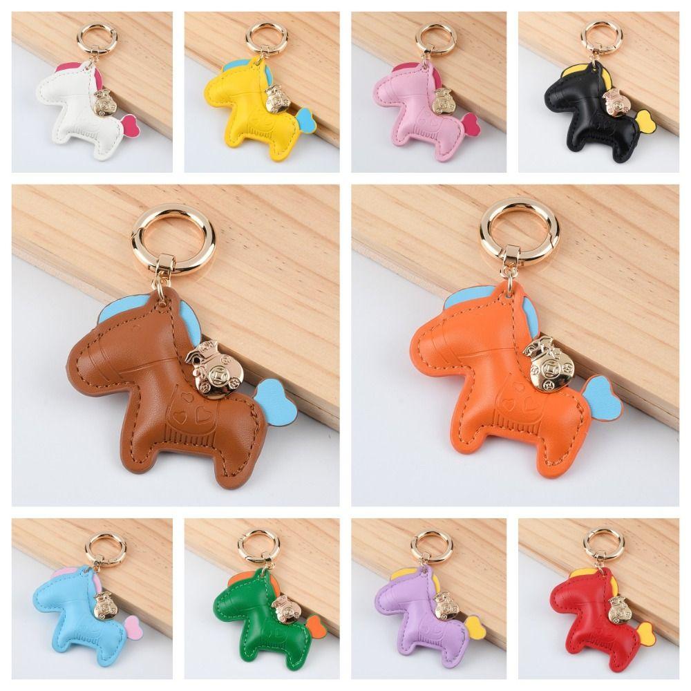 ПУ кожа ПУ лошадь брелок для переноски денег карман сумка подвеска ПУ кожа вешалка для мужчин