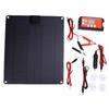 Solar Battery Charger Maintainer 30W USB Solar Panel Trickle Charger with Charge Controller for Car Boat RV Trailer