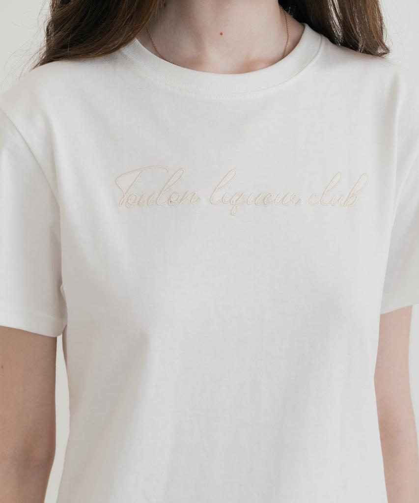 ССИН И ЛИ (W) Клубный T-shirt с ликером Тулон Белый