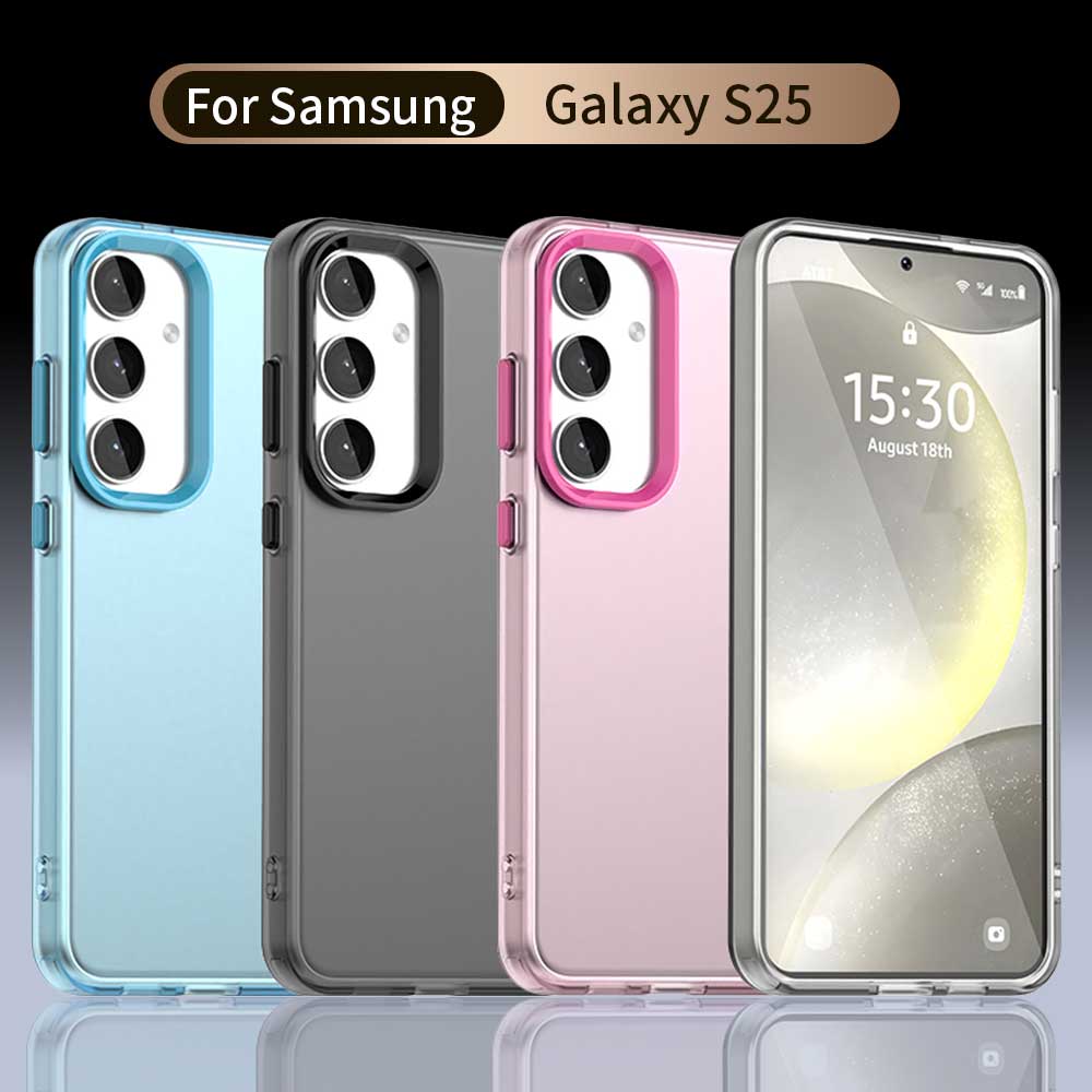 Матовый чехол для Samsung Galaxy S25 FE Чехол Samsung S25 FE Fundas Coque Матовый полупрозрачный ПК задняя крышка Samsung Galaxy S25 FE
