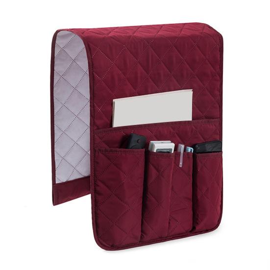 Органайзер на подлокотнике дивана, держатель для пульта дистанционного управления с карманами, несколько отделений, простота установки