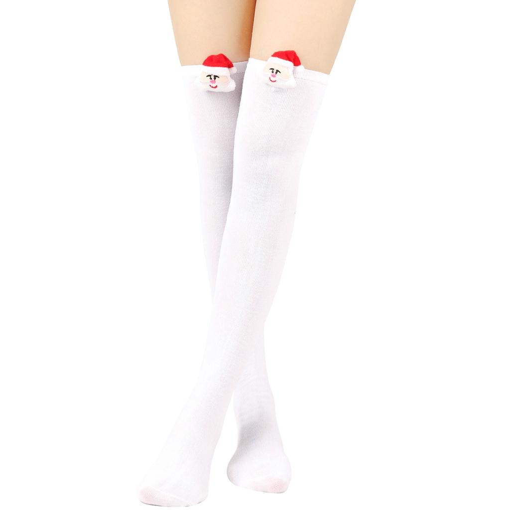 Women's Christmas Doll Socks Long-tube Over-the-Knee Socks